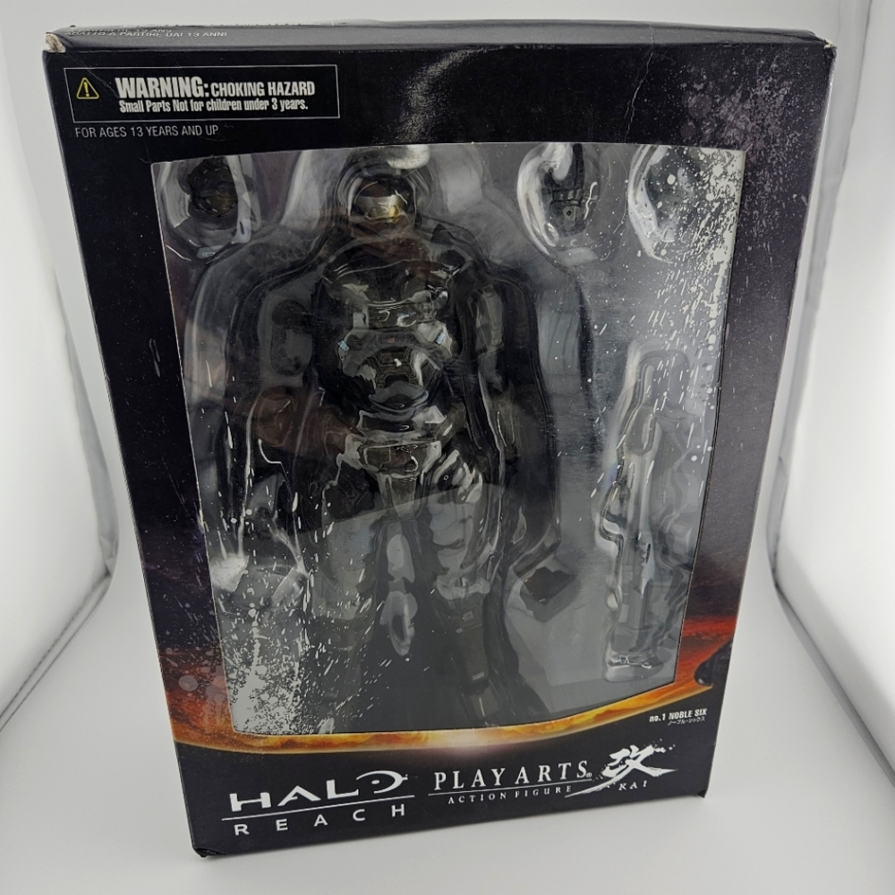 New in box Halo Reach Play Arts Kai no. 1 Nobel Six Action Figure